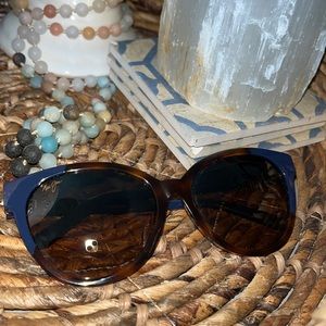 Maui Jim Sunglasses Tortoise and Blue Cateye